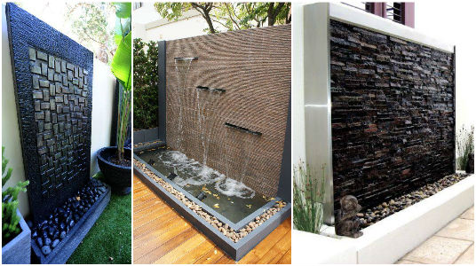 12 Espectaculares Ideas para Construir un Muro Llorón en tu Patio