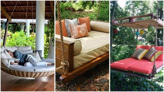 15 Ideas para Poner Columpios en el Patio