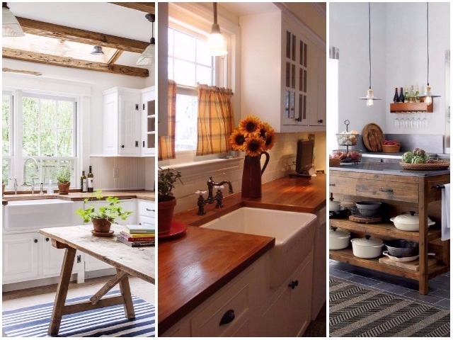 Decoración de cocinas estilo campestre