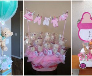 Bellos Centros Mesa para Baby Shower