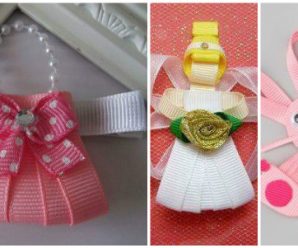 Ideas para Hacer Hermosos Recuerditos y Broches con Listón