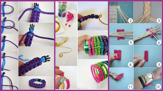 Tutorial Para Hacer Pulseras Con Distintos Materiales 