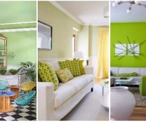 Ideas para Decorar Salas en Color Verde