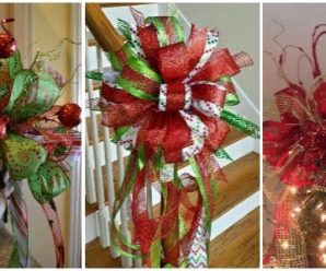 Bellos y Creativos Moños Navideños para Decorar