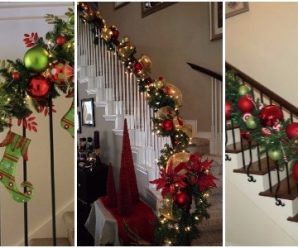 Adorna Lindo tu Escalera con Motivos Navideños