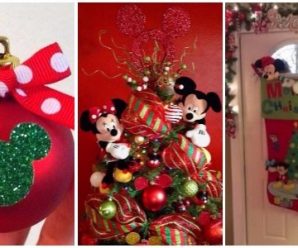 15 Decoraciones Navideñas Inspiradas en Mickey