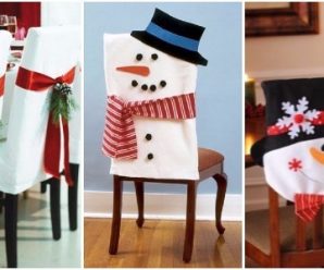 Decorando las Sillas Para Navidad (15 Ideas)