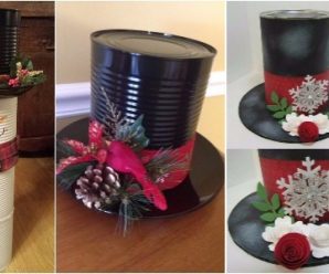 Sombreros Navideños Hechos con Lata de Aluminio