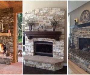 Chimenea de Ensueño Decoradas con Piedra