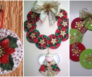 Coronas Navideñas con Cds