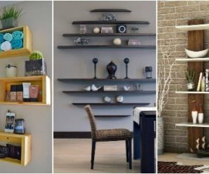 Las Estanterías Caseras son Excelente Opción para Poner Orden en tu Hogar