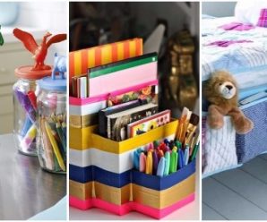 Creativas Ideas para Elaborar Organizadores para tus Peques