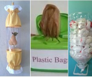 15 Opciones para Organizar las Bolsas de Plástico